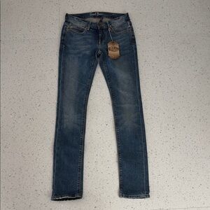 Earl Jeans Women’s Classic Blue Skinny Jeans Size 24W x 31L NEW WITH TAGS